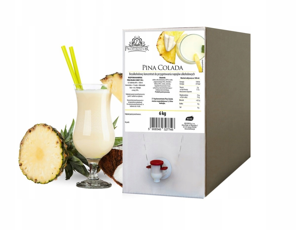 Levně Koncentrát Profimator Pina Colada 6 kg pinacolada