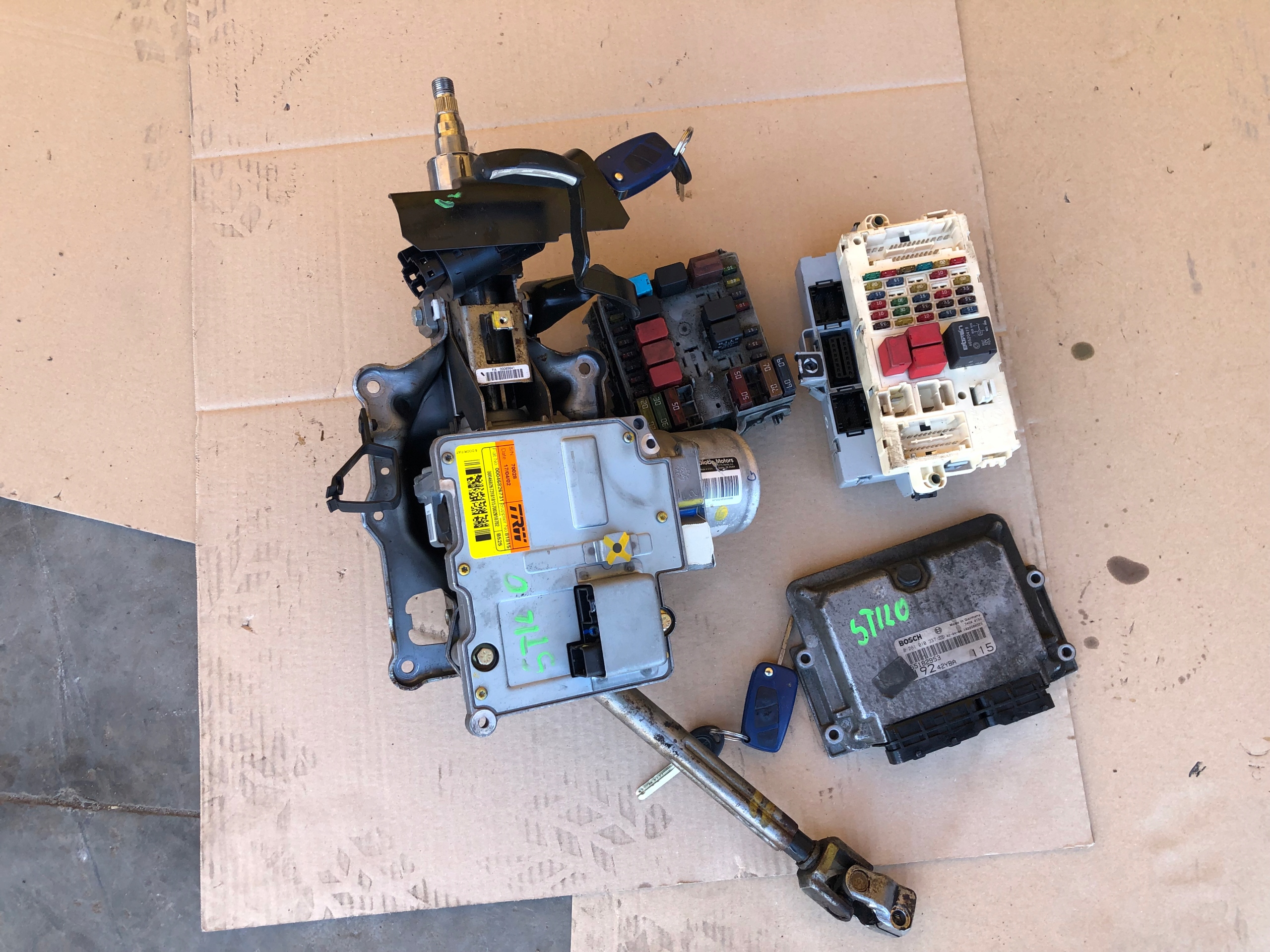 ZESTAW STARTOWY FIAT STILO 1.9 JTD 2001-2007