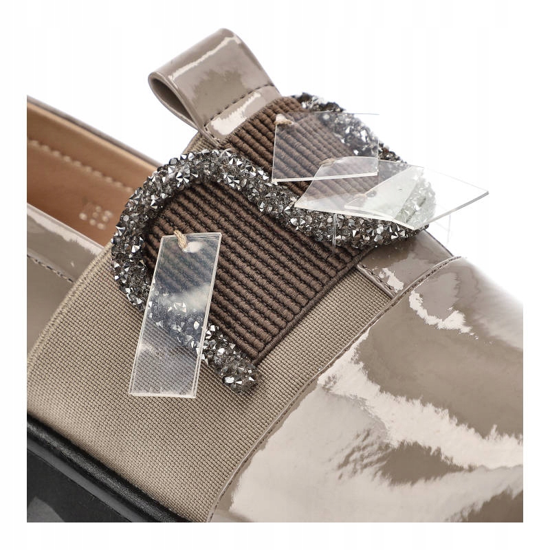 Półbuty S.BARSKI - MR-Y85 Grey Rozmiar 37