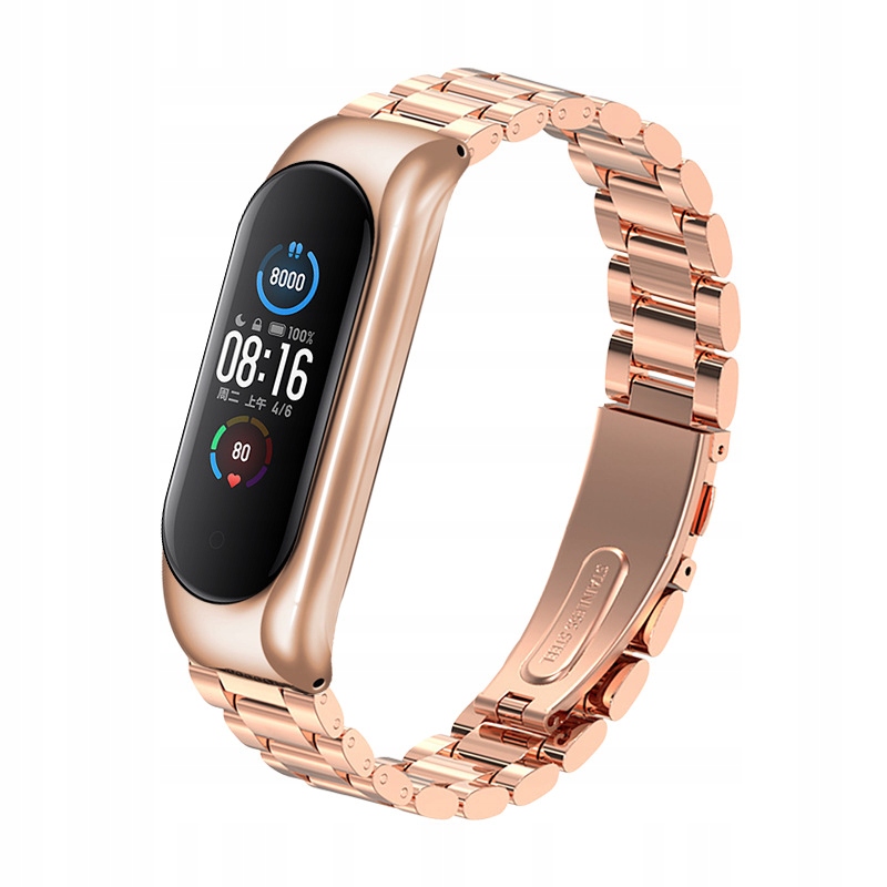 

Opaska Bransoletka do Xiaomi MI Band 4 Rose Gold