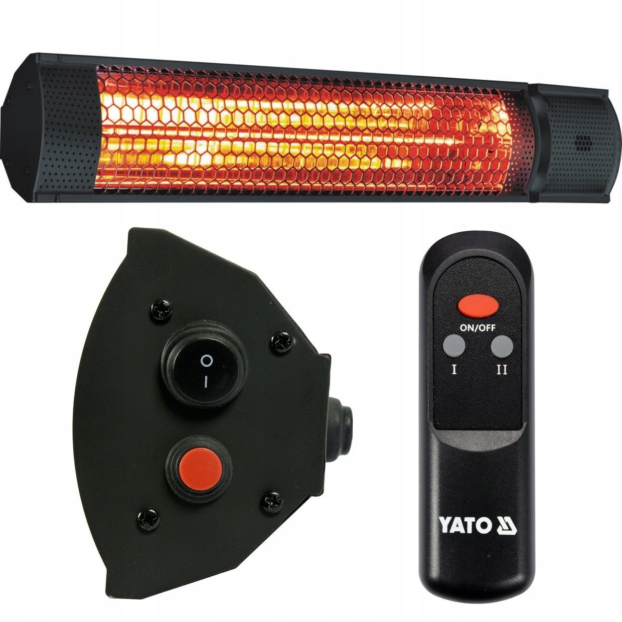 Žiarič 2000 W S Pilotom YT-99532 Yato