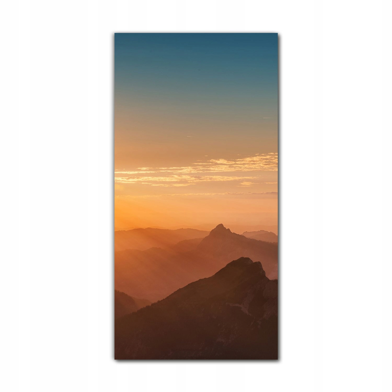 

Foto-obraz na szkle do kuchni 70x140 Austria Alpy