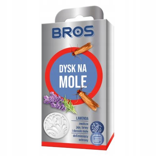 

Bros Dysk na mole lawendowy, 1 szt.