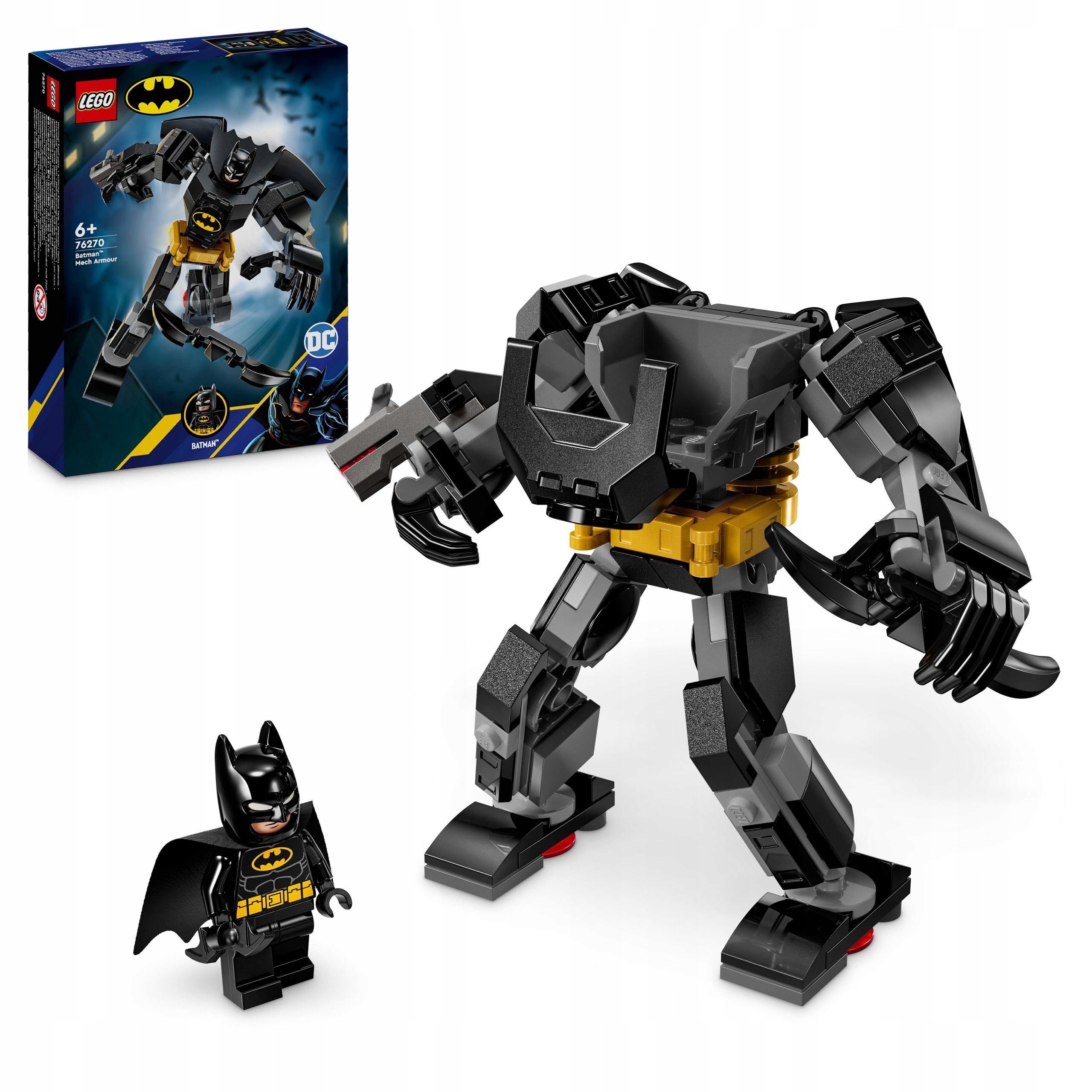 Lego DC Heroes Mechaniczna zbroja Batmana 76270 Zestaw i Ebook 4w1