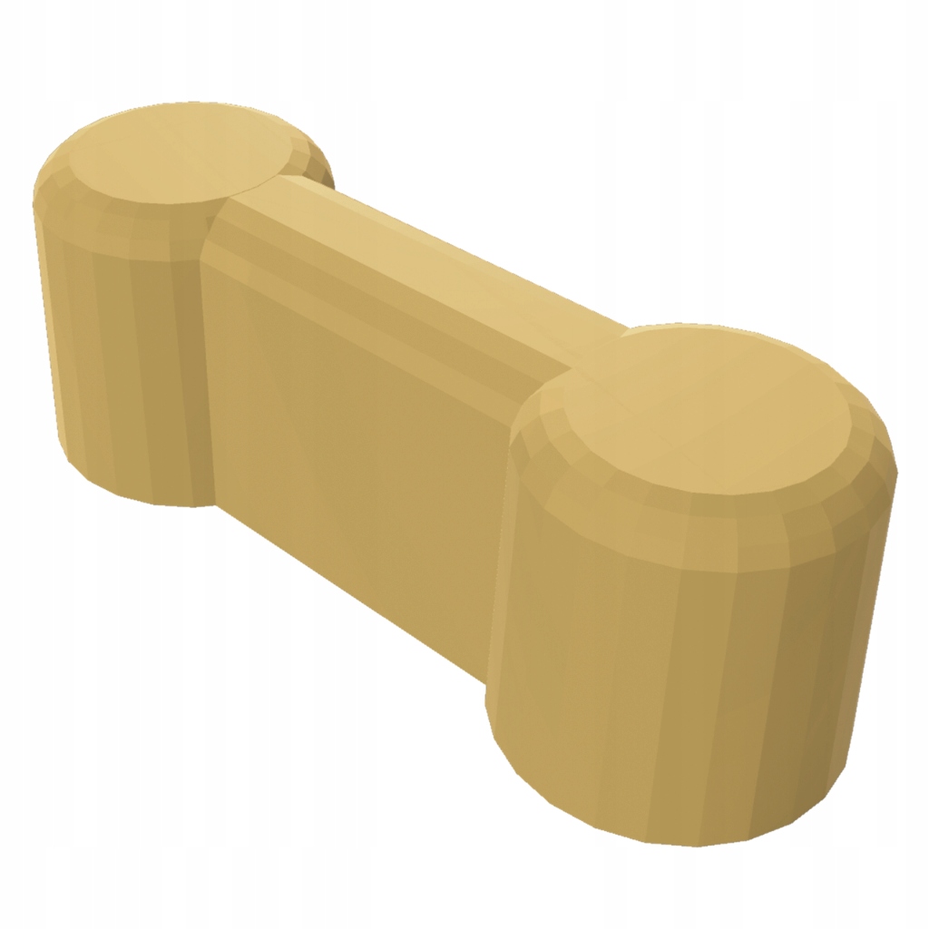 SKRZYŻOWANIE MINI 2 ŁĄCZNIKI DO TORÓW DREWNIANYCH KOMPATYBILNE Z BRIO LIDL Materiał plastik