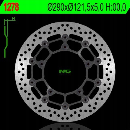 Ng Brzdový Kotúč Predný Suzuki Sfv 650 Gladius Abs '09-'13, Sv 650 '07-