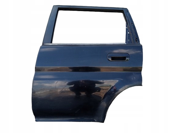 HONDA HR-V wersja 5D 99-06 DRZWI LEWE TYLNE CZARNE + KLAMKA - BEZ RDZY