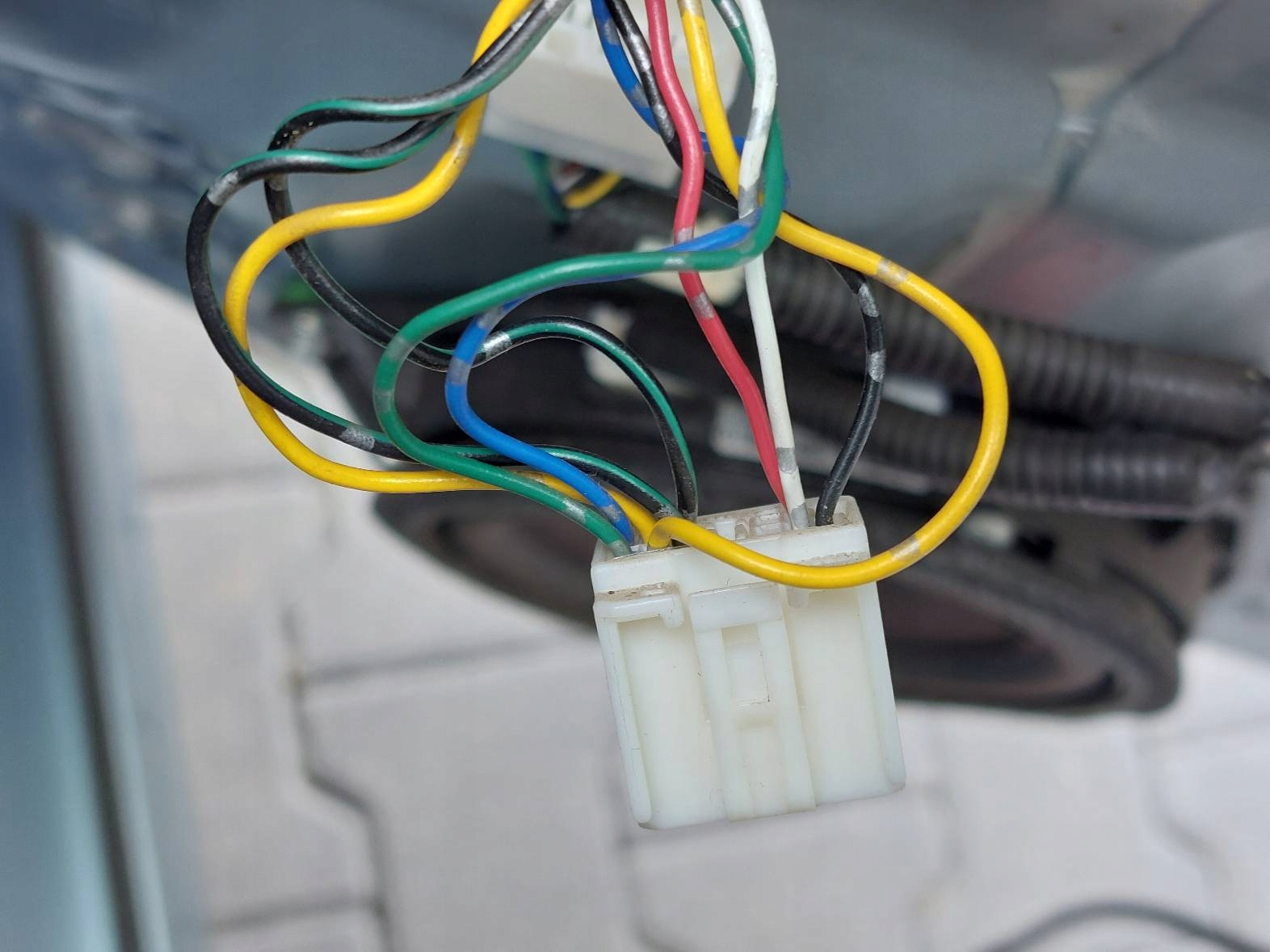 mirror right electrics LEXUS IS II 8R6 9 PIN UK
