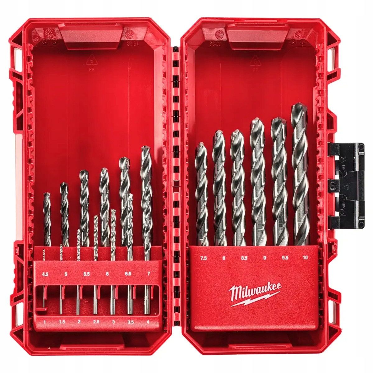 Wiertła do metalu Hss-g Thunderweb 1-10 mm (19 szt.) Milwaukee 4932493869
