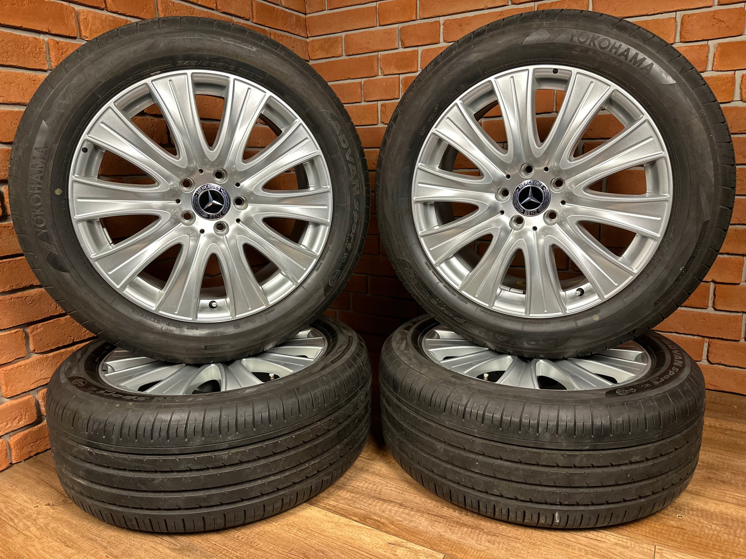 Колеса Диски 18 5x112 Mercedes S-клас W222 Летние