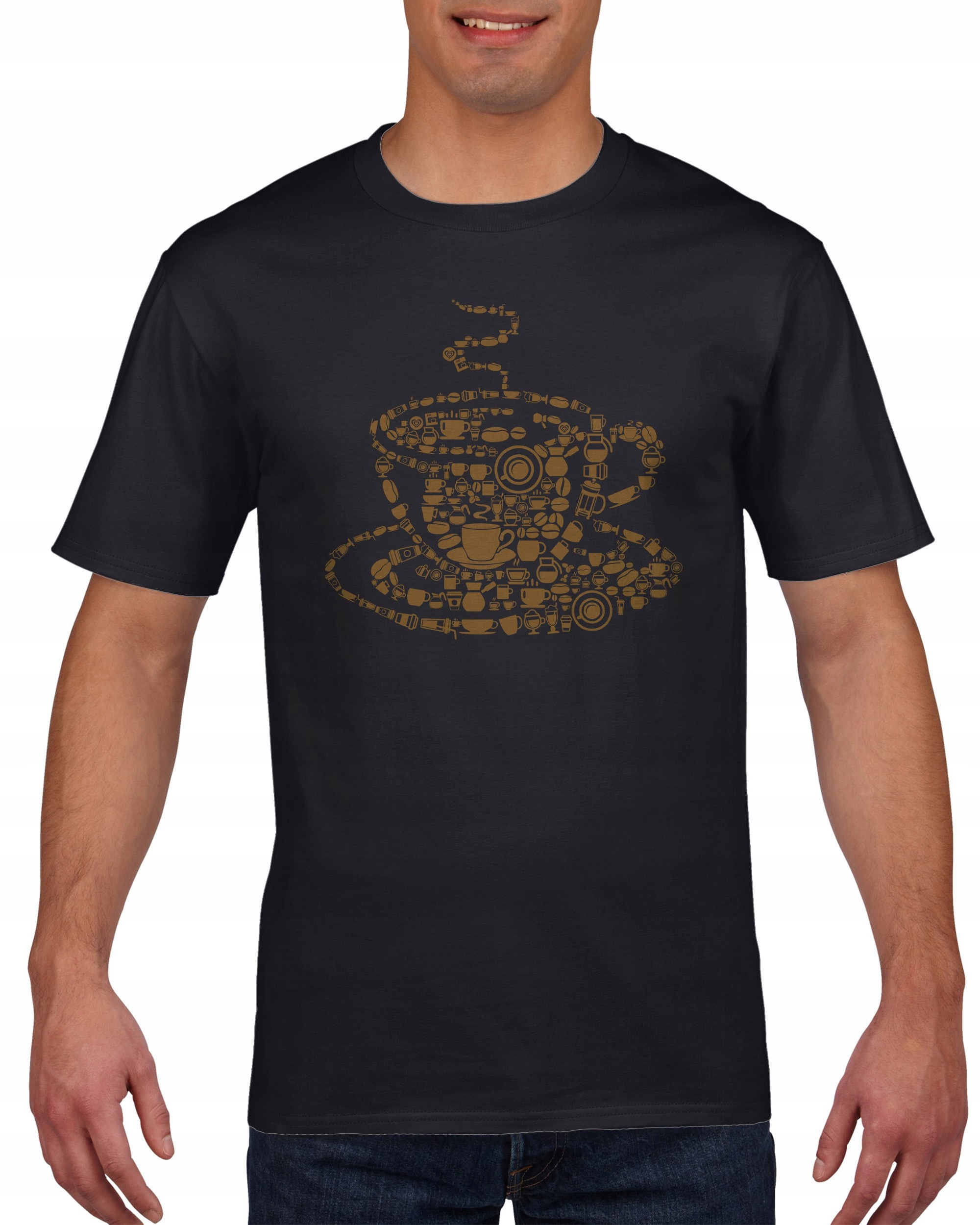 

Koszulka męska Filizanka Kawy Kawa c XL