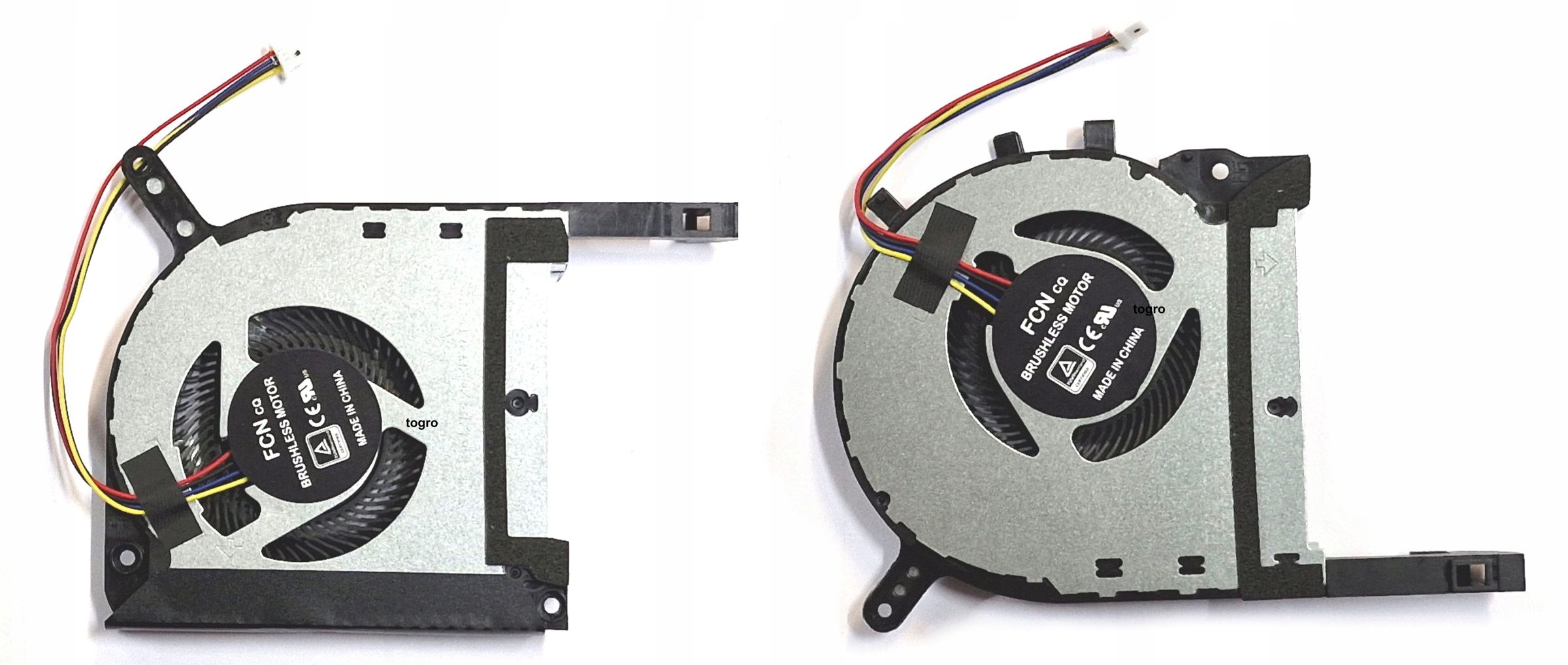 2 Ks Nové Originální Ventilátory Asus FX505 FX506 FX705 FX86 Cpu a Gpu