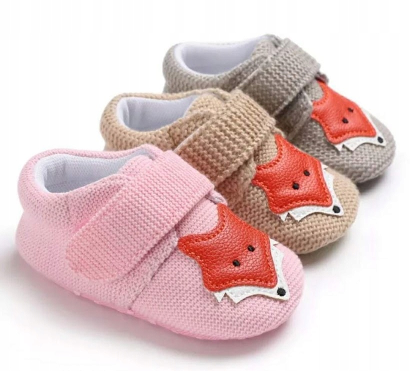 BUCIKI niemowlęce NIECHODKI trampki 18/19 12cm LIS Bohater brak