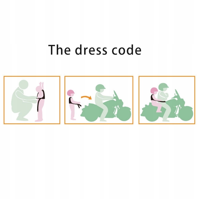 PAS BEZPIECZEŃSTWA SZELKI DZIECKA MOTOR MOTOCYKL EAN (GTIN) 6974792109279