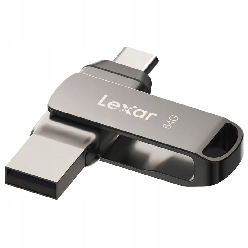 Pendrive 64 GB Lexar JumpDrive Dual Drive D400 USB 3.1 Type-C Stan opakowania oryginalne