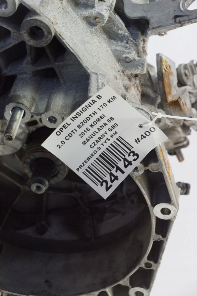 Getriebe B20DTH 2.0 CDTI OPEL INSIGNIA A