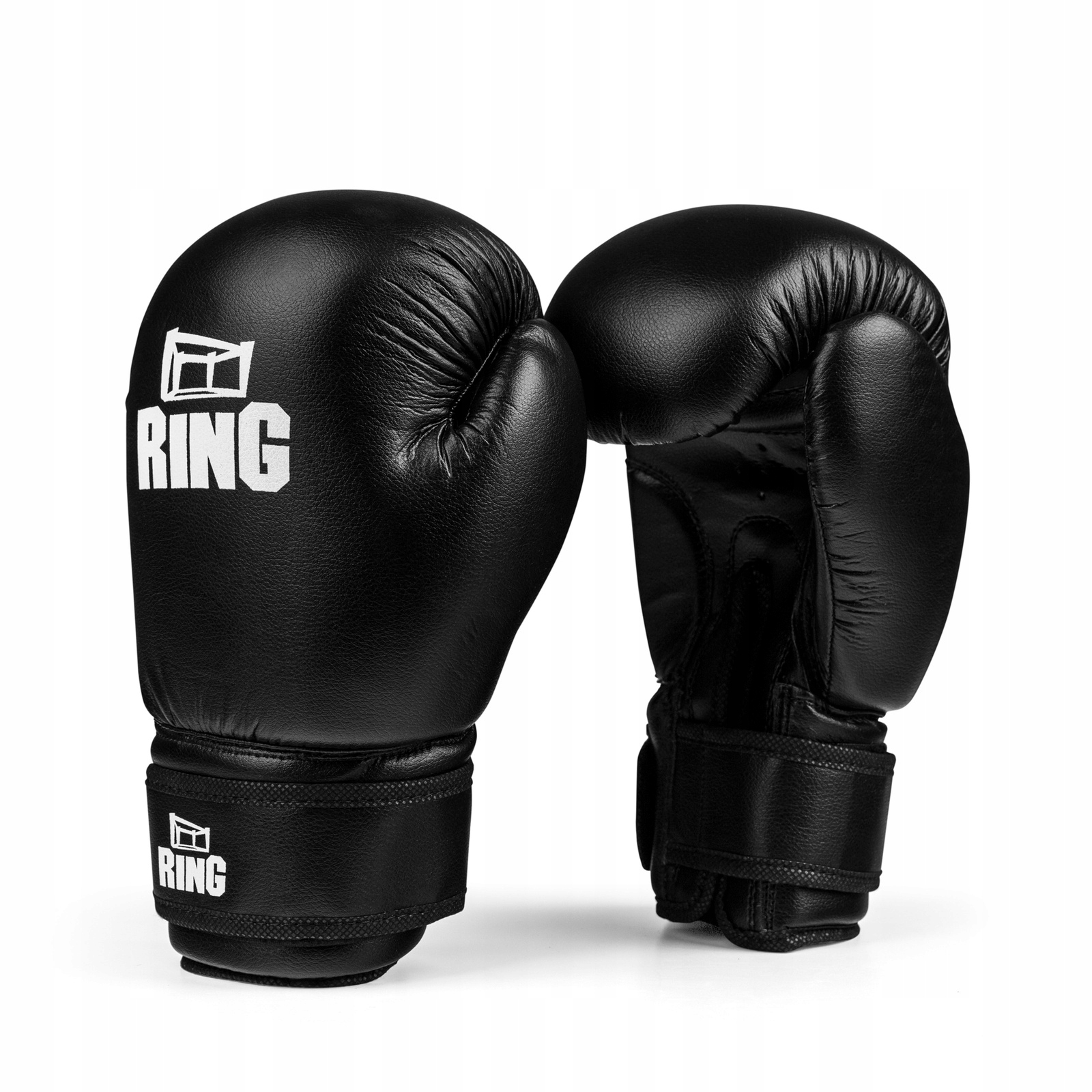 Rękawice Bokserskie 6 Oz do Boksu Combat Czarne Ring-sport Dla Dzieci