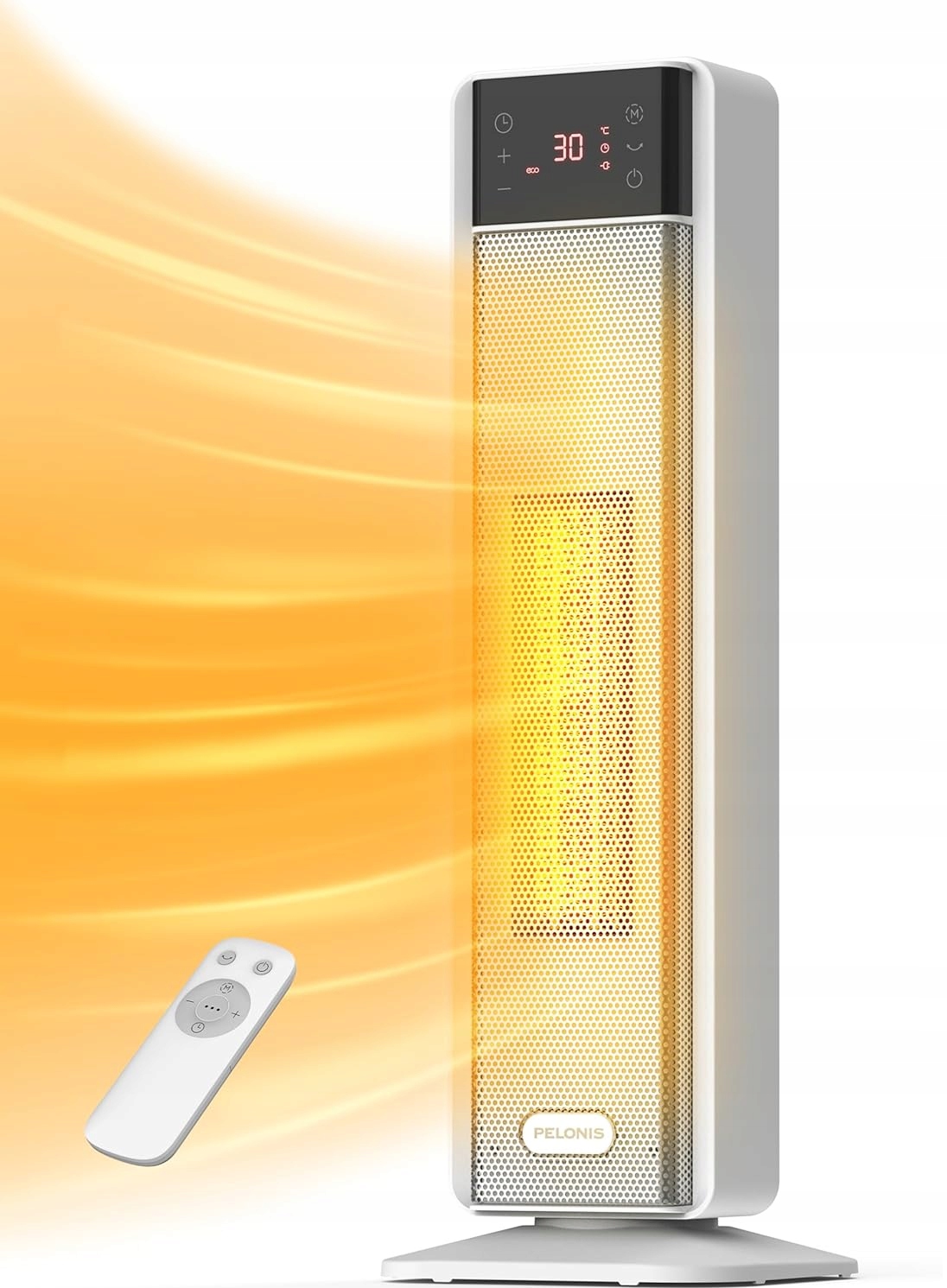 Elektrický sloupový ohřívač Pelonis 2000W s dálkovým ovládáním