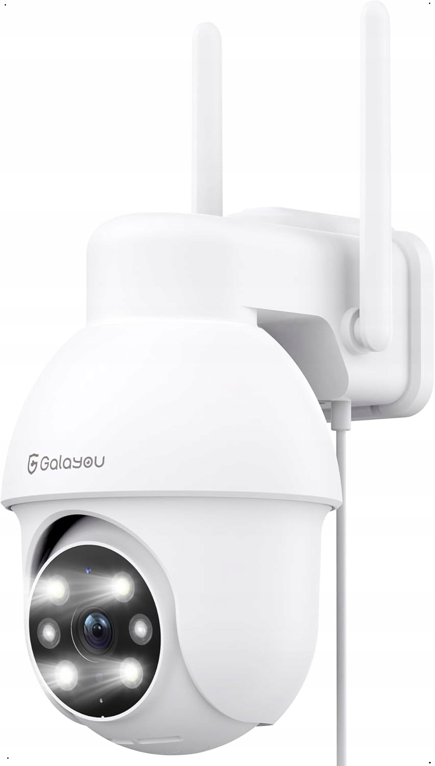 Venkovní kamera WiFi 2K Otočná Ptz IP65 Monitorování Noc Barva Galayou