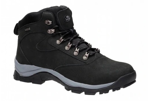 Pánské trekové boty Atletico 66177| turistické celoroční černé 45