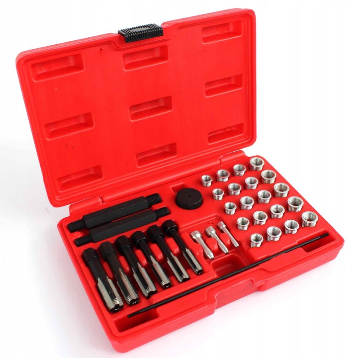 

Zestaw Do Naprawy Regeneracji Gwintów M8-M12 33 El