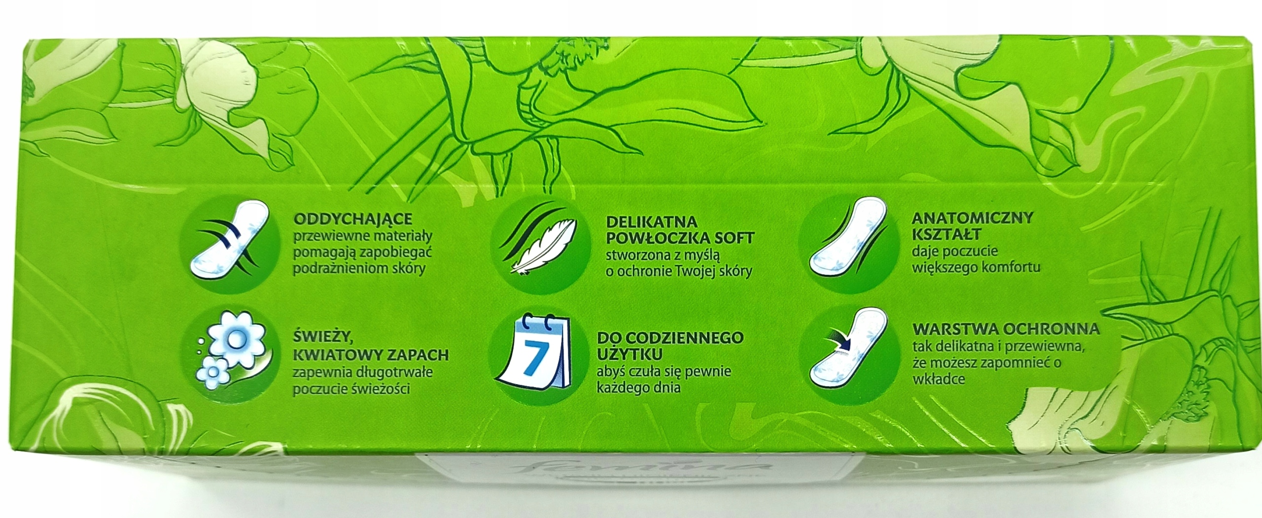 Daily 12187802540 Freshness Higieniczne NORMAL 50 Femina sztuk Podpaski