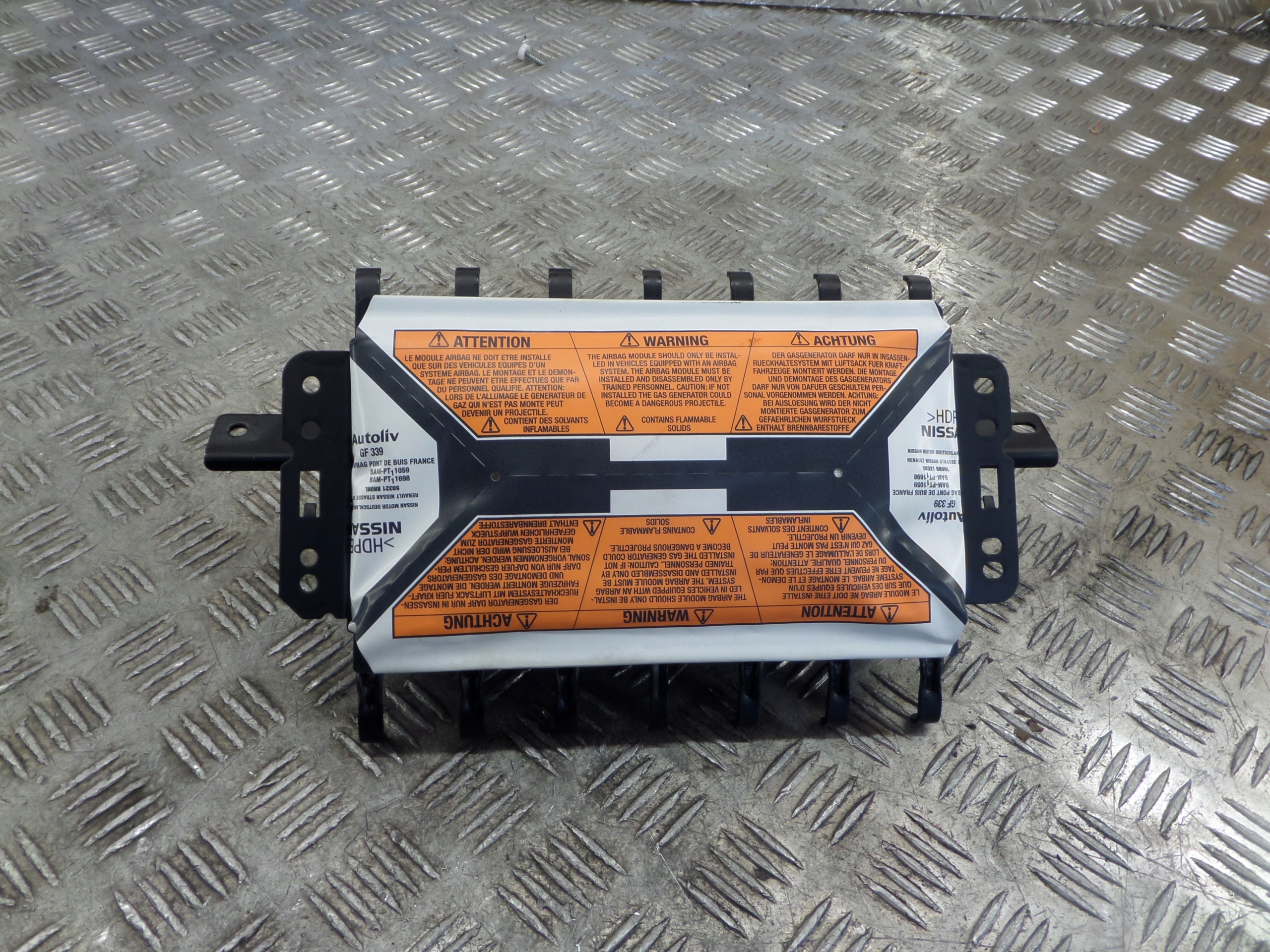 nissan qashqai J10 подушка пассажира подушки безопасности 98515JD01B