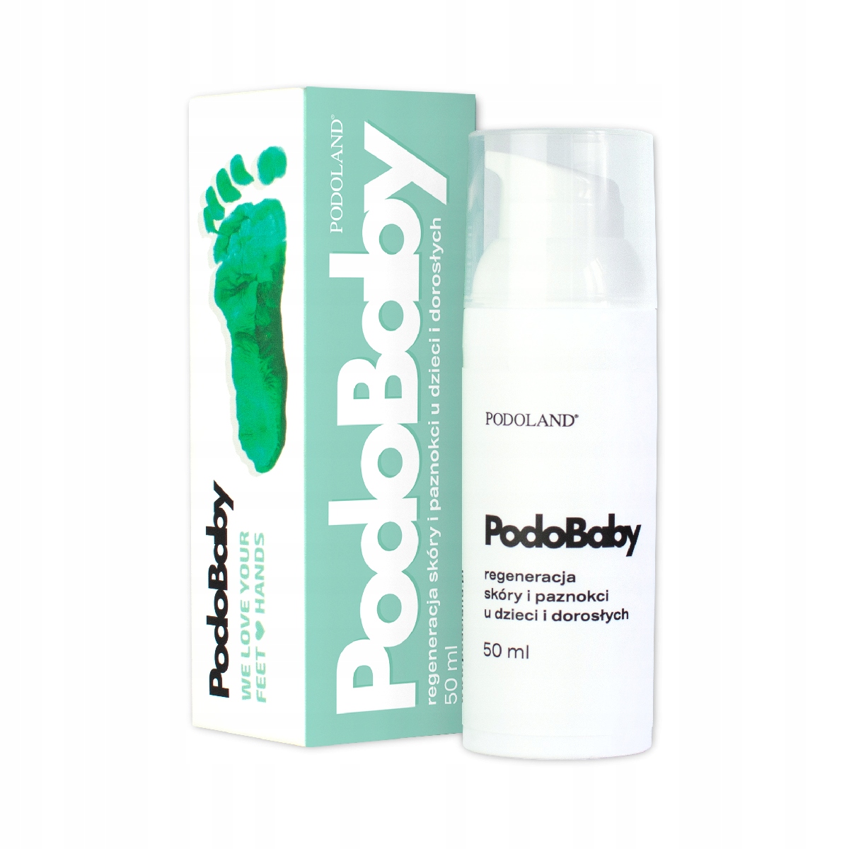 Podoland přípravek PodoBaby pro regeneraci pokožky a nehtů u dětí i dospělých