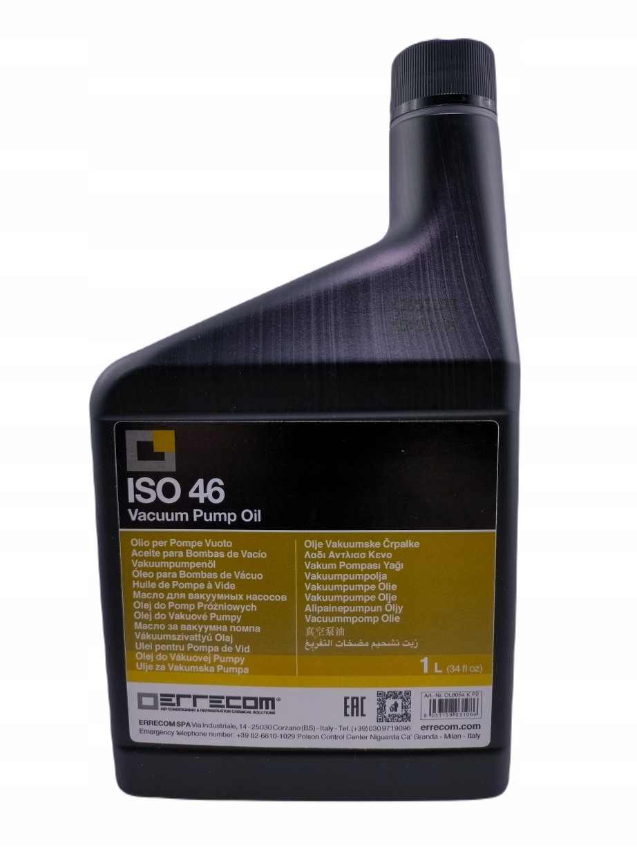 Olej Do Pomp Próżniowych | ISO46 1L