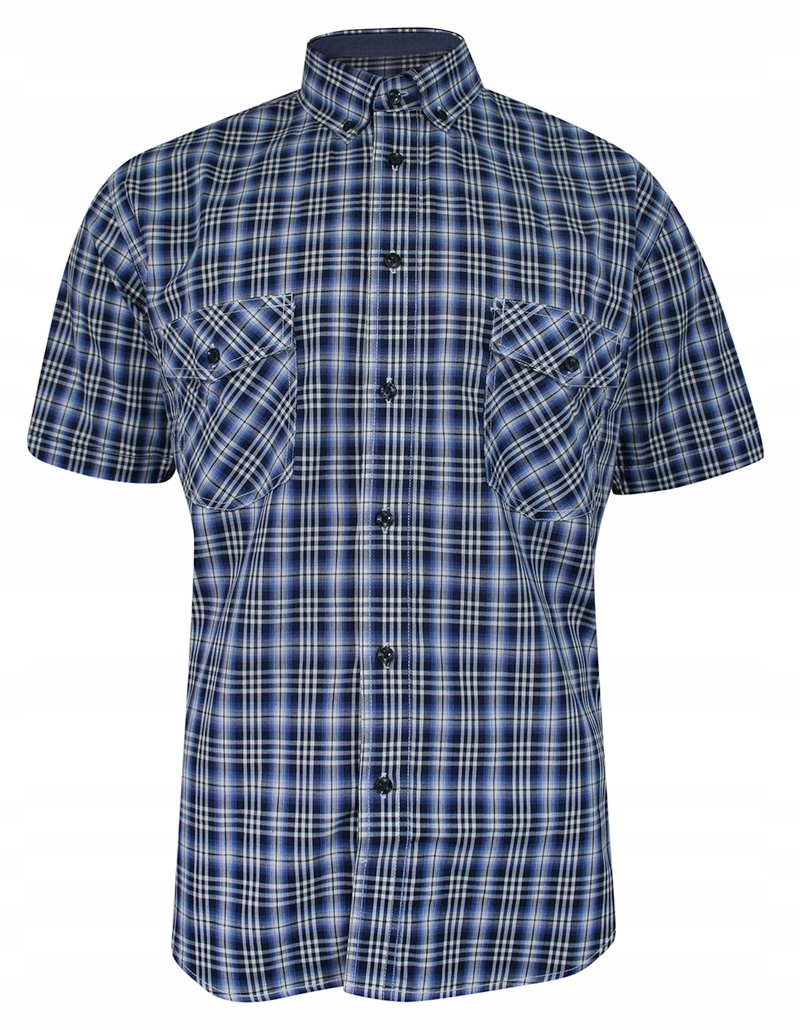 

Bawełniana Koszula w Kratkę Kr. Rękaw Formax XL