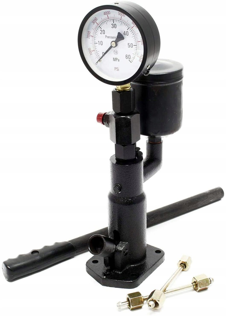 Vzorkovač Vstrekovačov Tester 600 Bar Diesel Adaptéry