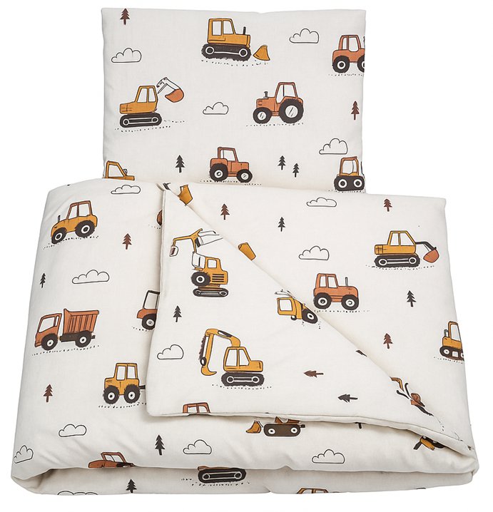 KOMPLET POŚCIELI Z WYPEŁNIENIEM DO ŁÓŻECZKA 90x120 DZIECIĘCA NIEMOWLĘCA