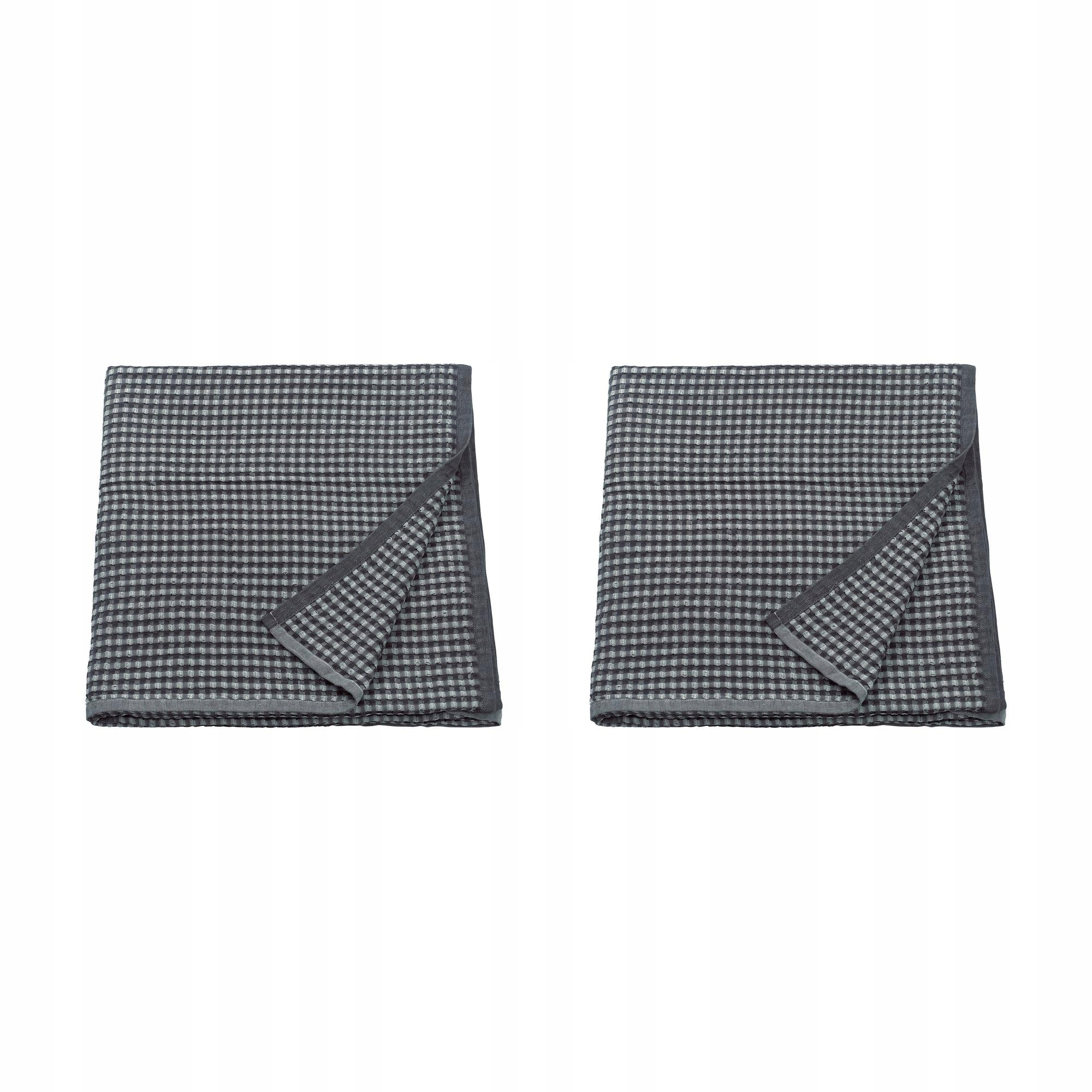 2 ks Přehoz Pelartuja tmavě šedý světle šedý 150 x 250 cm bavlna