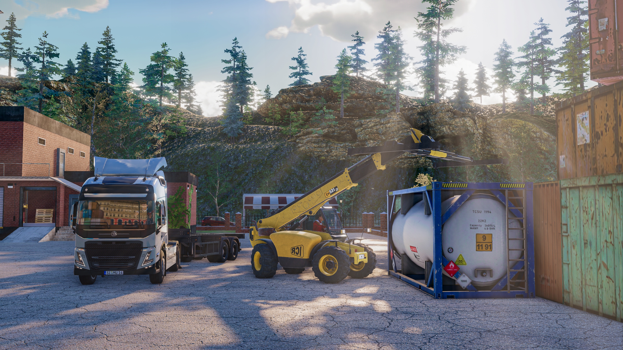 TRUCK & LOGISTICS SIMULATOR PS4 po Polsku PL Nowa Wydawca Aerosoft