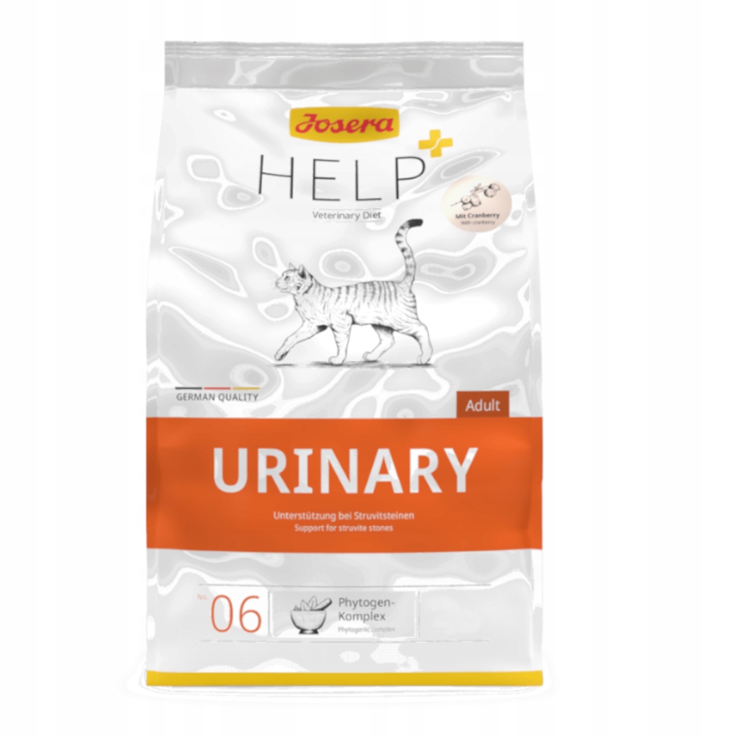 Josera Help Cat Urinary 10kg w leczeniu kamicy struwitowej