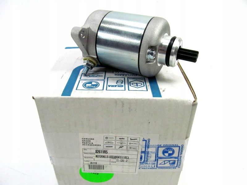 

Rozrusznik Piaggio 125 200 X7 X8 X9 MP3