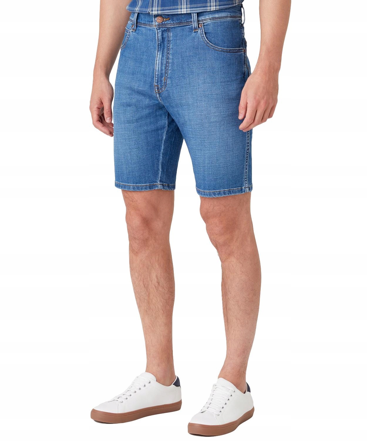 

Szorty Wrangler Texas Short W11CQ187W Lite Blue 33