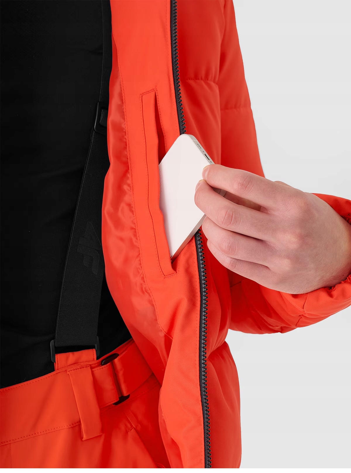 KURTKA ZIMOWA MĘSKA NARCIARSKA 4F XL TTJAM580 AW24 Linia regular