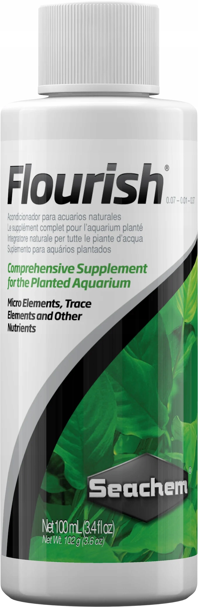 Levně Hnojivo Mikroprvky Pro Rostliny Akvária Tekuté Stopové Prvky 100 ML