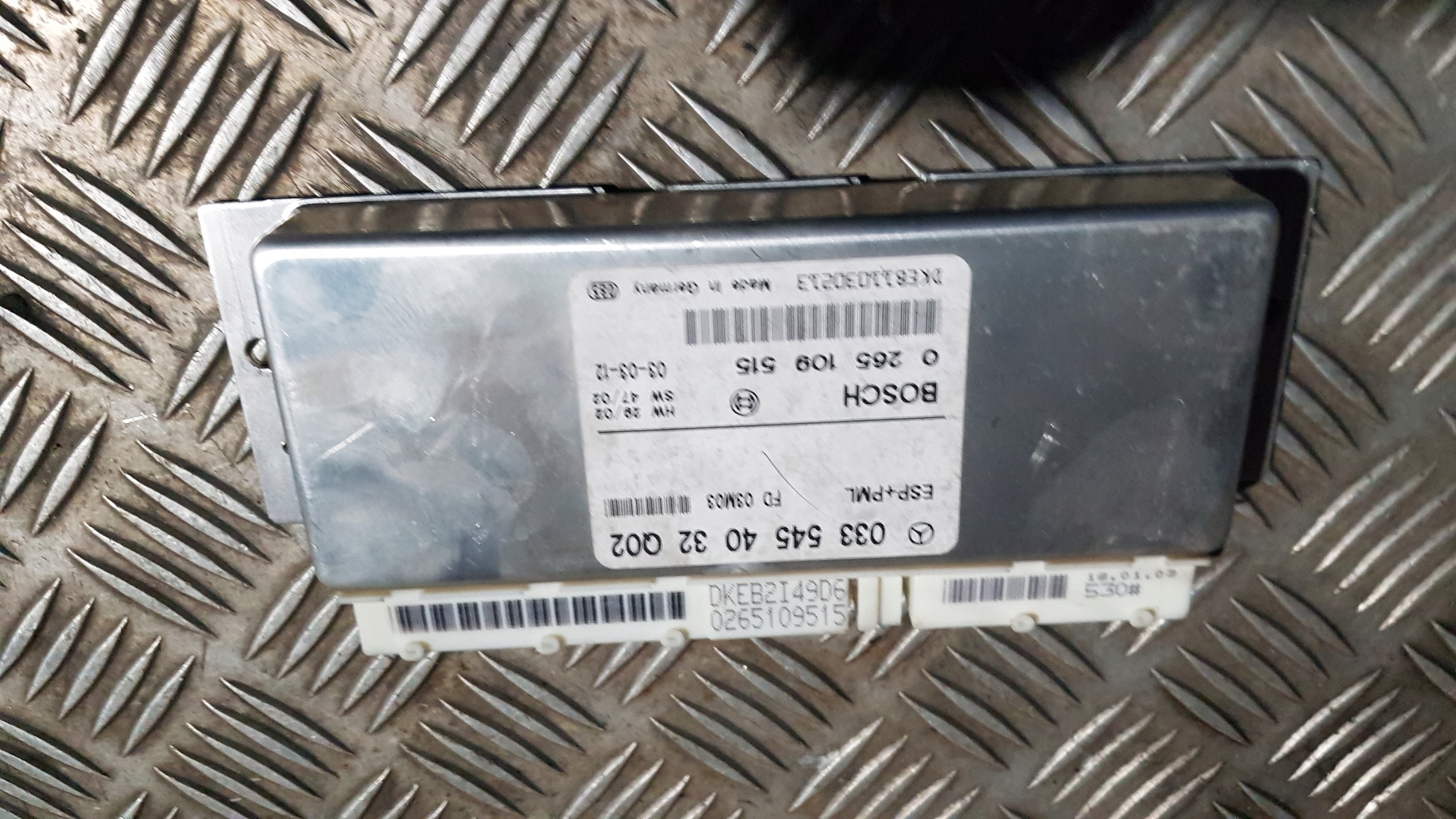 MERCEDES W211 module ESP PML 0265109515