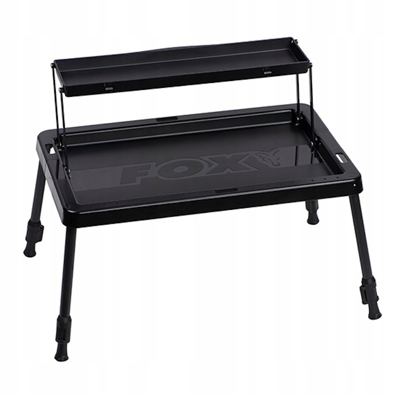 Stolik Karpiowy Z Półką Fox Compact 2 Tier Bivvy Table 30x47cm Regulowany