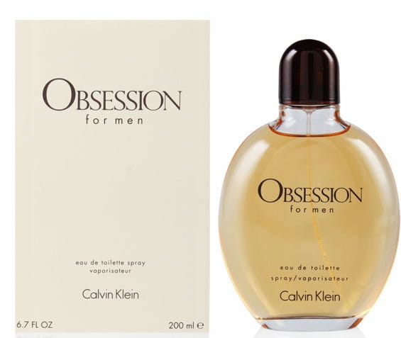 Calvin Klein Obsession Men 200 ML Toaletní Voda Pro Muže Parfém Voda Pro Muže