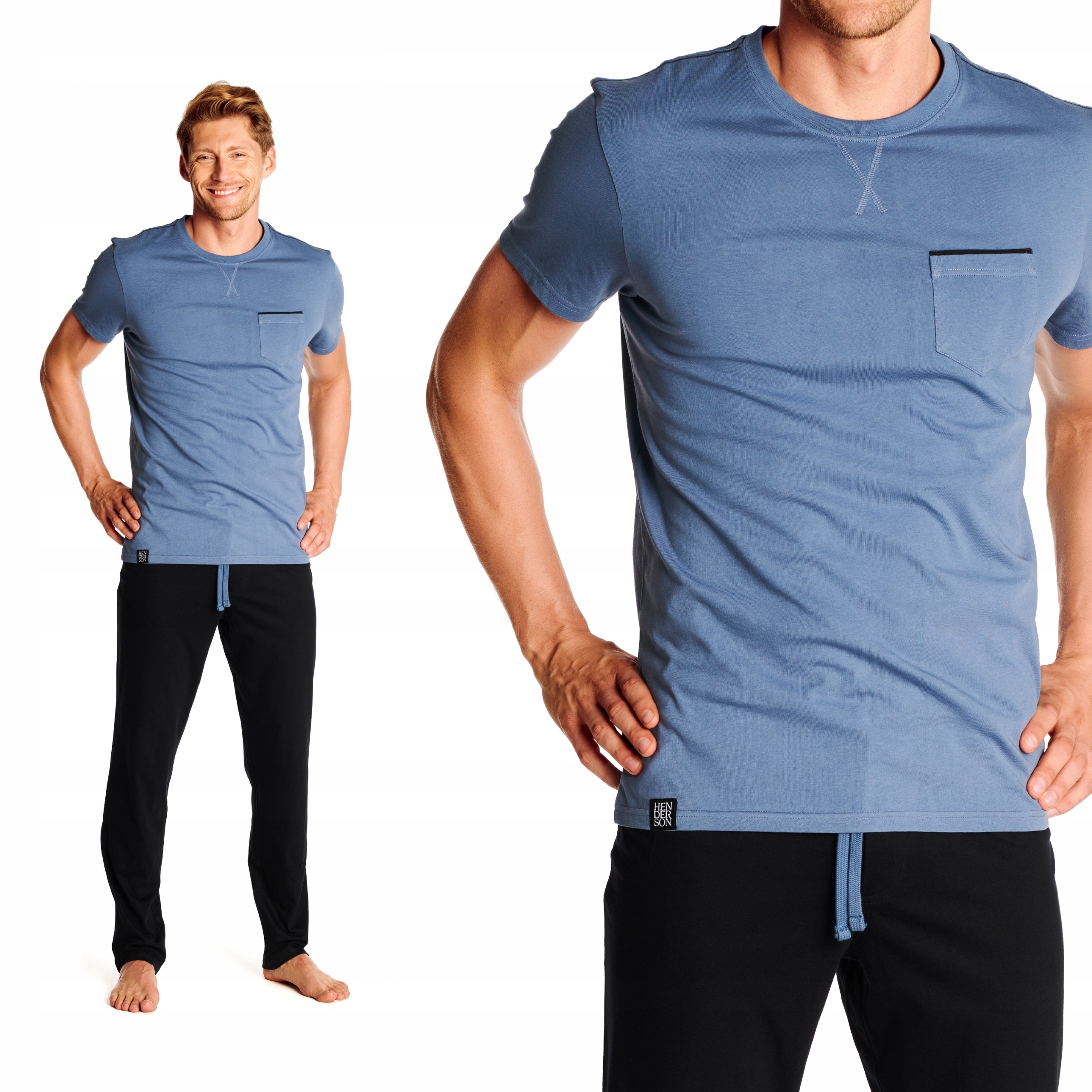 Zing 38365-95 Pánské pyžamo s krátkým rukávem Henderson XXL