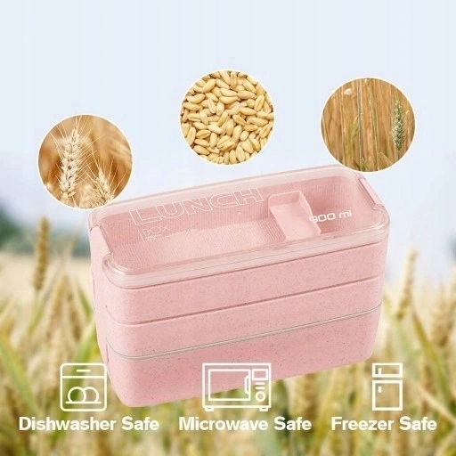 Lunch box greeed 900 ml Szerokość produktu 9 cm
