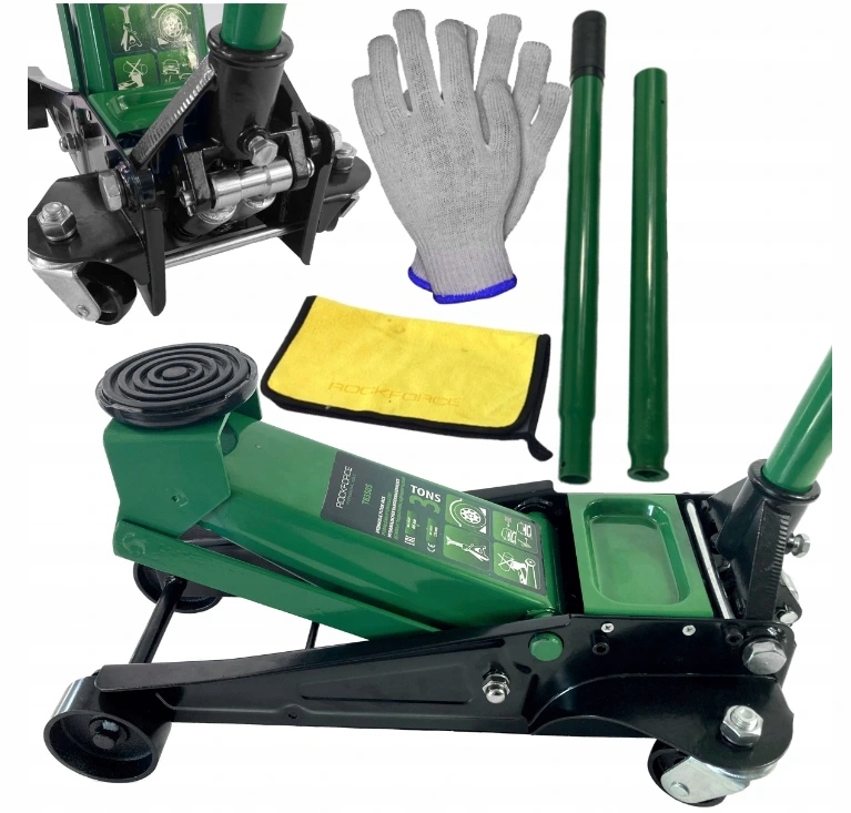 Rockforce RF-T83505, Nízkoprofilový hydraulický zdvihák s pojazdom, 3t