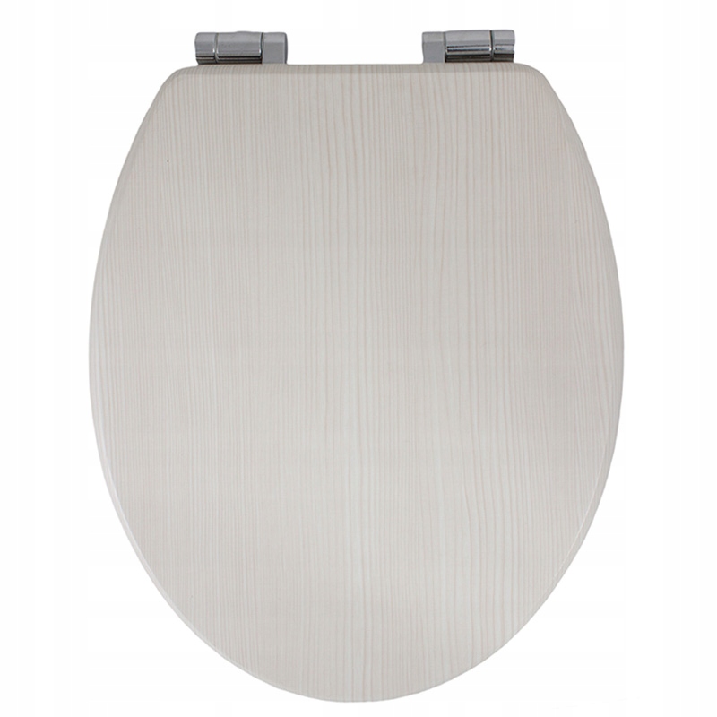 DESKA SEDESOWA WOLNOOPADAJĄCA BIAŁY DĄB DREWNO1066