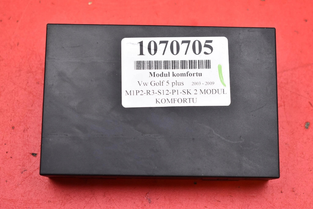 comfort control unit 1K0959433AK VW GOLF 5 V plus 1.9 TDI 90 KM 03-09