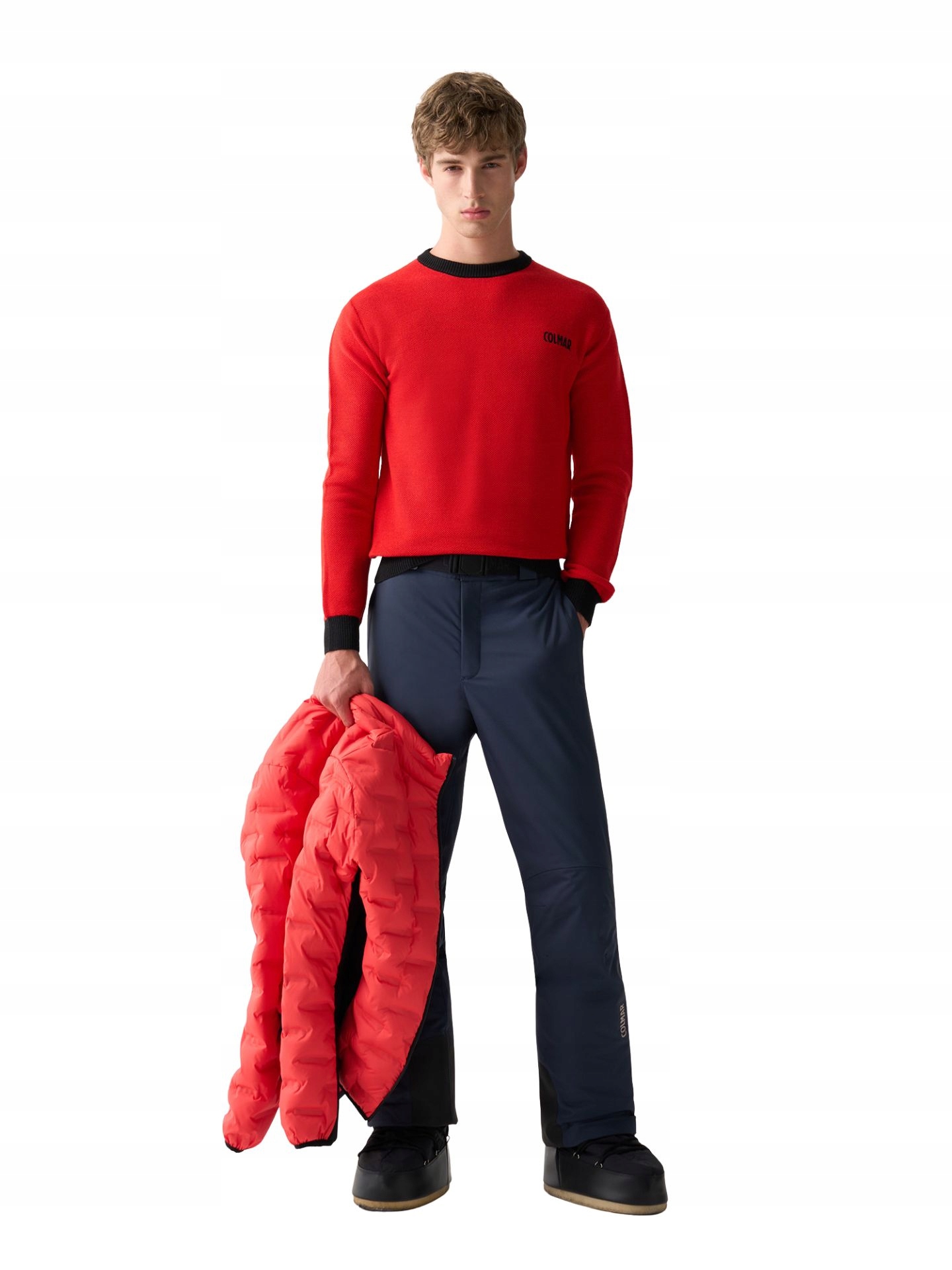 Pánské lyžařské kalhoty Colmar Talent Ski Pant with Belt Navy Blue L