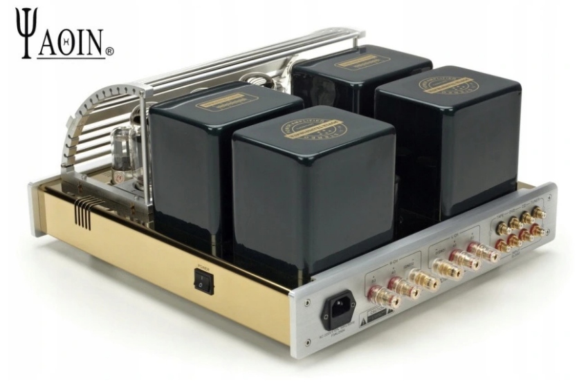 Wzmacniacz lampowy Yaqin MC-100B srebrny, złoty Marka Yaqin