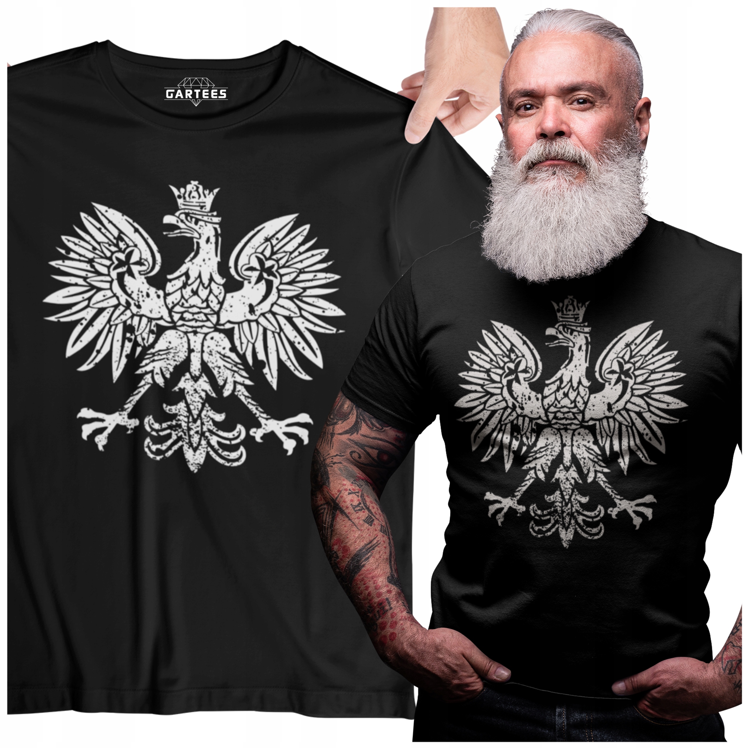 

Koszulka Orzeł Godło Polski Niepodległość Tshirt
